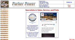 Desktop Screenshot of parkerpwr.com